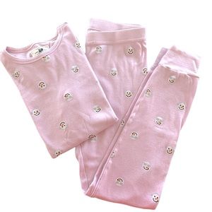 Crewcuts Girls Emoji Snowman Pajamas. 14